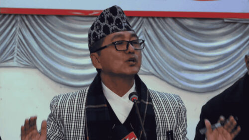 अध्यक्ष लिङदेनको दाबी : ‘आगामी निर्वाचनमा कुनैपनि पार्टीसँग नमिलीकन निर्वाचन जित्छु’