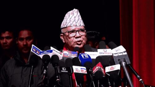जनताले वर्तमान सरकारको विकल्प खोजिरहेका छन्ः अध्यक्ष नेपाल