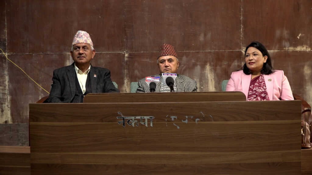 सहकारीमार्फत आर्थिक–सामाजिक रुपान्तरण गर्न जनताको बहुदलीय जनवाद कार्यान्वयन गर्नु मुख्य कार्यभारः एमाले