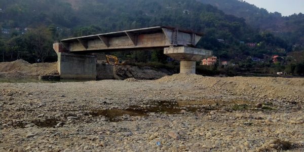 आँधीखोला पुलः ७ वर्षमा पनि सम्पन्न भएन