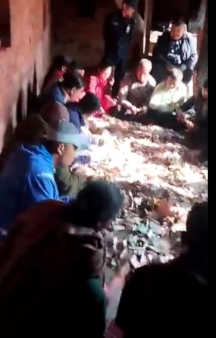 गोरखकाली मन्दिर दानपेटिकामा १ लाख ८२ हजार ५२ रुपैयाँ भेटी संकलन