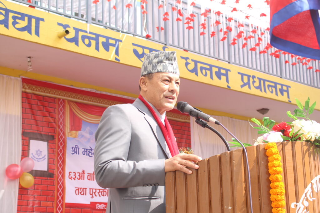 शिक्षाको गुणस्तर अभिवृद्धिमा प्रदेश सरकार प्रतिबद्ध ः मन्त्री थापा