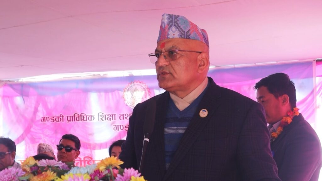 पोखरामा अहिले पनि पर्यटन क्षेत्रमा दक्ष जनशक्तीको अभाव छ : मुख्यमन्त्री पाण्डे