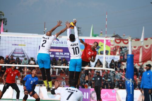 टाइगर कप भलिबलमा सनिबार दोस्रो क्वालिफायरका खेल हुने