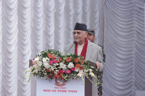 निरोगी नेपाल बनाउन व्यापक प्रयासहरु गर्नेछौँः प्रधानमन्त्री ओली