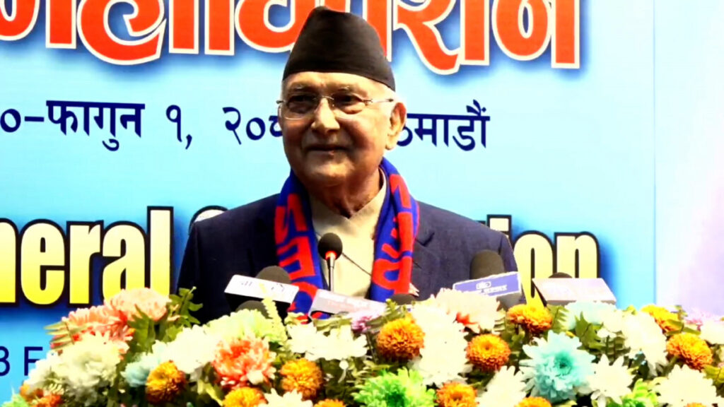 माओवादी लक्षित ओलीको टिप्पणीः अगतिला तत्वलाई बोकेर पार लाग्दैन