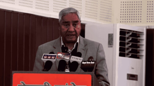 हिमाल नाङ्गिएकोप्रति देउवाको चिन्ता, सामुदायिक सचेतना अभियान सञ्चालन गर्न आग्रह