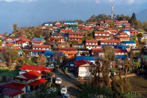 तस्बिरमा घले गाउँ