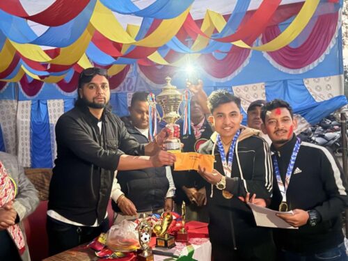 दोस्रो रिमा स्मृति सेभेन ए साइड फुटबलको उपाधि राम लक्ष्मण युथ क्लबलाई