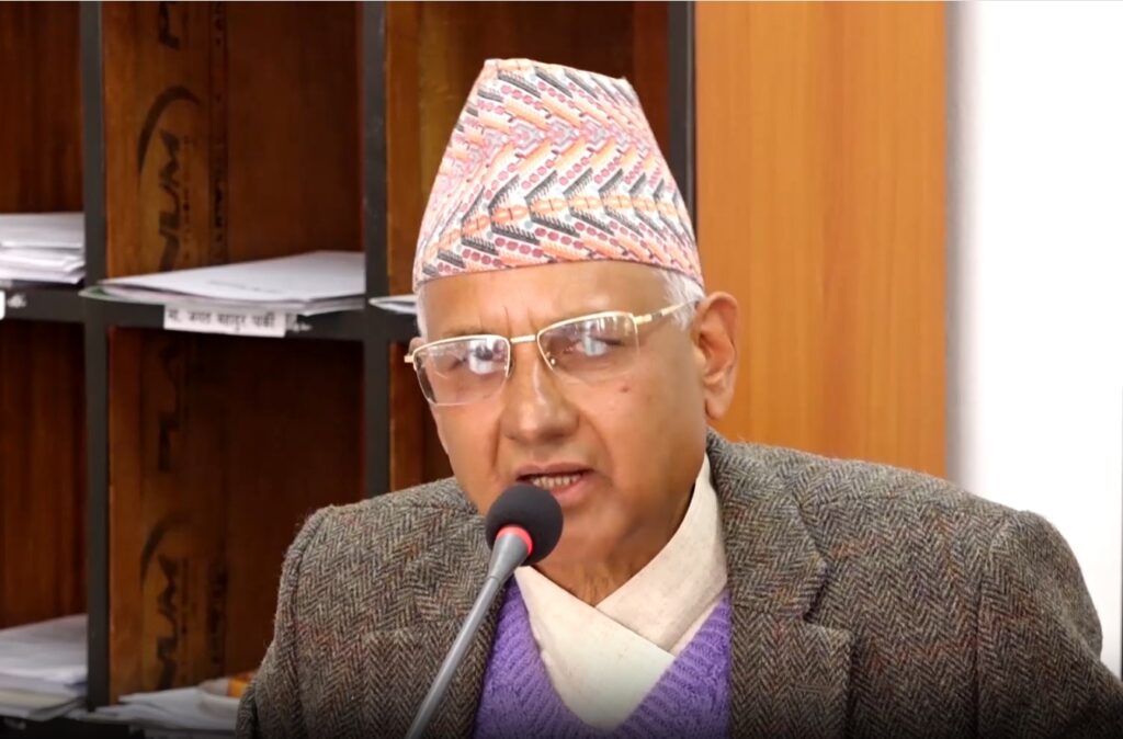 करारमा कर्मचारी भर्ना गर्न गण्डकी सरकारले ल्याएको अध्यादेश मेरिट सिस्टम विपरितः अध्यक्ष रेग्मी