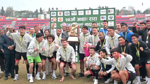 उज्वेकिस्तानको ब्ल्याक बुल्सले चुम्यो आहा रारा पोखरा गोल्डकपको उपाधि, ६ पटकको विजेता पुलिस स्तब्ध