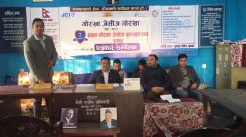 गोरखामा पहिलो पटक जेसीज फुटसल प्रतियोगिता–२०२५ हुँदै