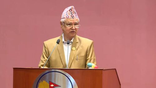 देशमा अस्थिरता चाहनेले सरकारको बिरोध गरिरहेका छन्ः सांसद मिश्र