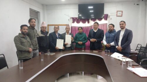 सुन्दरबजारमा कृषि क्षेत्रको बिकासको लागि लमजुङ क्याम्पस संग सहकार्य