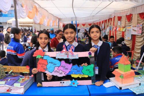 सृजना सेकेण्डरी स्कुलमा बृहत शैक्षिक प्रदर्शनी कार्यक्रम सम्पन्न