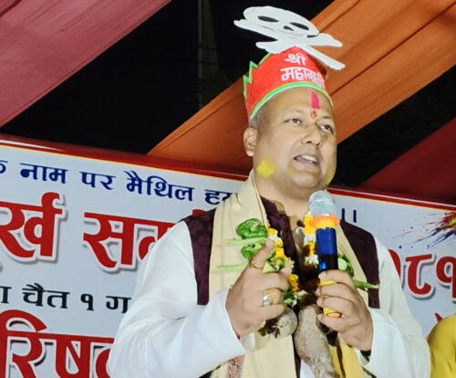 मधेस प्रदेशका मुख्यमन्त्री सिंह महामूर्खको उपाधिबाट सम्मानित