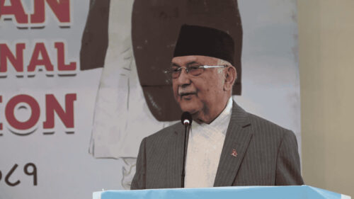 प्रतिपक्षीहरु आफू बच्न र सरकारलाई बद्नाम गर्न लागेः प्रधानमन्त्री ओली