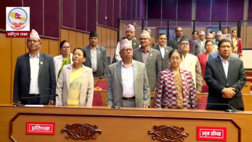 कुलमान हटाएको भन्दै राष्ट्रिय सभामा पनि प्रतिपक्षी दलको अवरोध