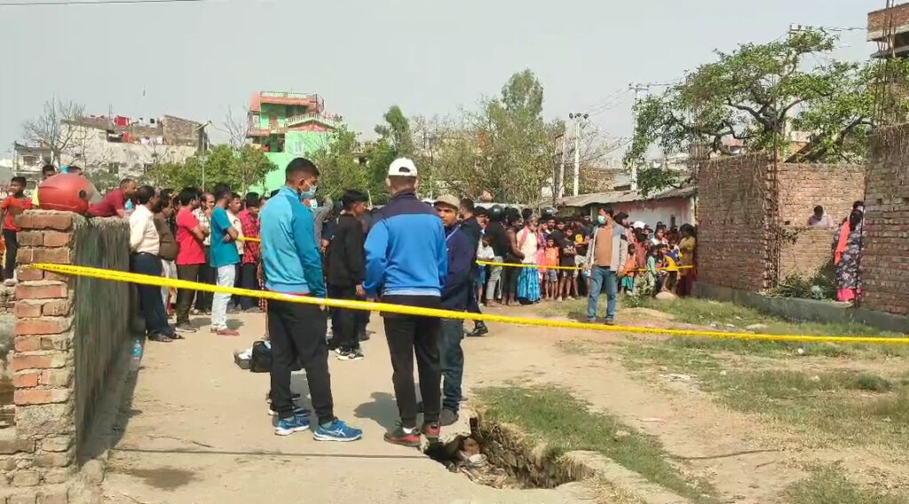 वीरगञ्ज महानगरपालिका वडा नम्बर १६ मा महिलाको शव फेला