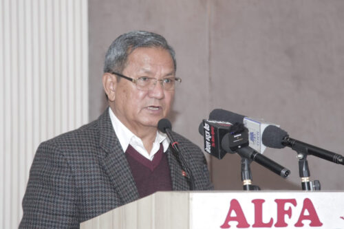 नेपाललाई असफल राष्ट्र हुनबाट जोगाएका छौँः मन्त्री गुरुङ