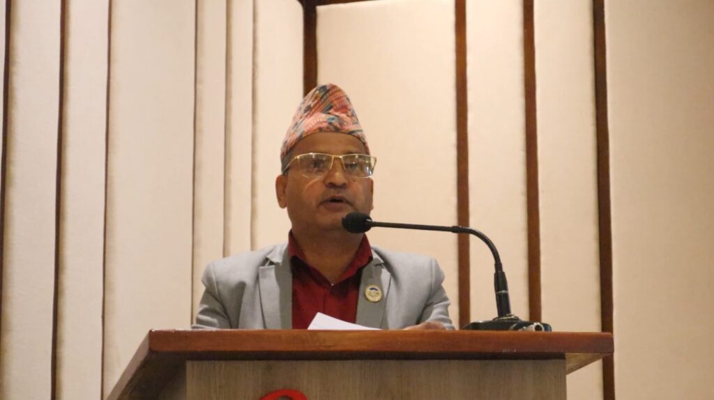संघीय सरकारबाट सुरु भएका योजना बजेट काटौत हुँदा समस्या भयो : खानेपानीमन्त्री देवकोटा
