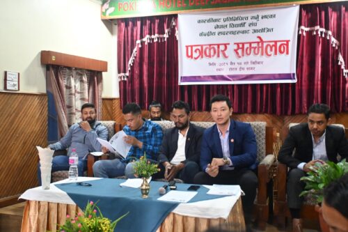 कास्की कांग्रेसका सभापतिलाई कारबाही गर्न नेविसंघका ११ केन्द्रिय सदस्यको माग