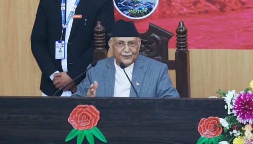 देशलाई पछाडि फर्काउने होइन, अगाडि बढाउने हो ः प्रधानमन्त्री ओली