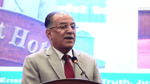 शान्ति प्रक्रिया टुंग्याउने कुरामा राजनीतिक दलहरुमा विवाद छैनः अध्यक्ष दाहाल