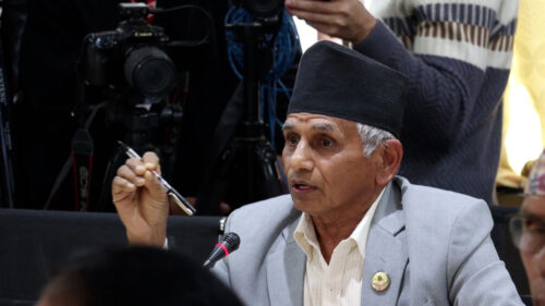 सरकार विद्युत प्राधिकरण र गभर्नरको पछि लागिरहेको छः हितराज पाण्डे