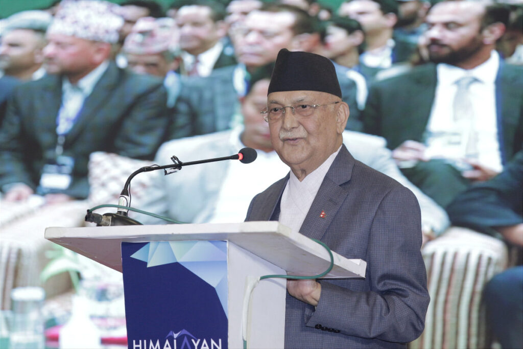 विश्व जोगाउन नेपालको हिमालय क्षेत्रको योगदान महत्वपूर्णः प्रधानमन्त्री ओली