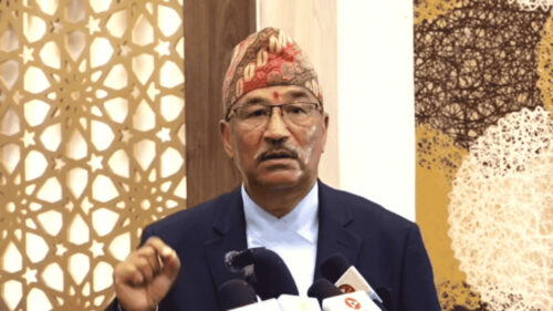 व्यवस्था परिवर्तन गर्न नपाउने गरी संविधान संशोधन गर्ने धृष्टता गरे देशमा आगो बल्छः अध्यक्ष थापा