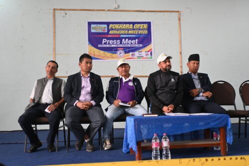 पोखरामा पहिलो पटक राष्ट्रिय खुल्ला एथलेटिक्स प्रतियोगिता हुँदै