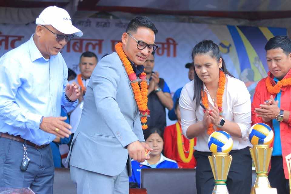 पोखरामा प्रथम एलिट भलिबल कप सुरु