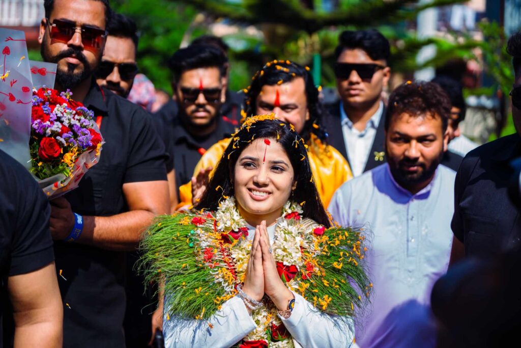 नेपाल आइपुगिन् देवी प्रतिभा, १४ दिनसम्म पोखरामा कथा वाचन गर्ने