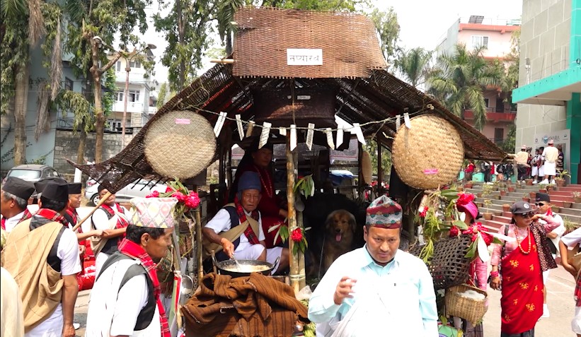 पोखराका गुरुङ समुदायले मनाए ट्होंटे पर्व