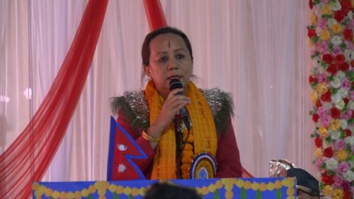 कोटिहोम महायज्ञको दर्शन पूर्वजन्मको पुण्यको फल: गण्डकी प्रदेश सभा सदस्य सरस्वती गुरुङ