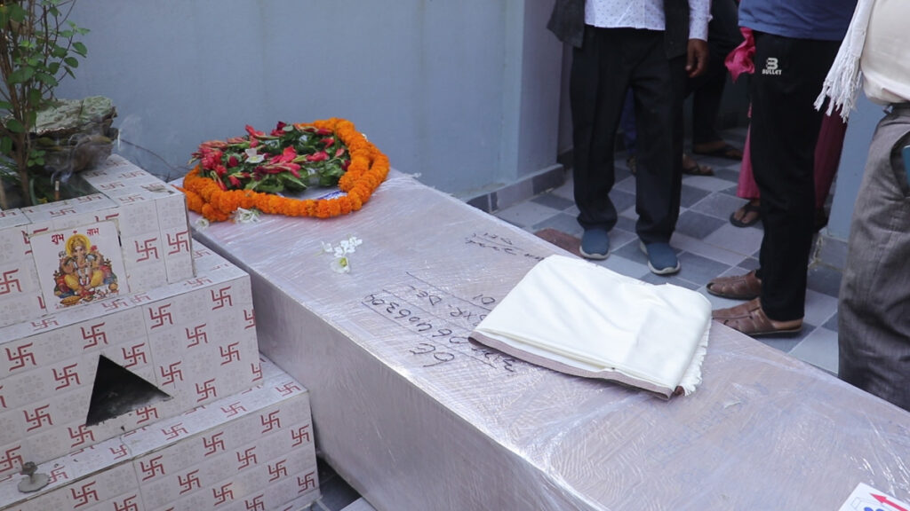 कश्मीर आक्रमणमा मारिएका सुदीपको शव परिवारको जिम्मा लगाइयो