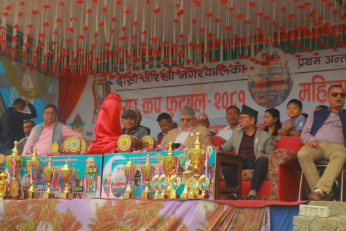 गोरखा मेयर कपको उपाधि वडा नम्बर ३ लाई