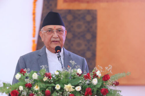 भारत-पाकिस्तानलाई हामीले संयम अपनाउन भन्यौँ, युद्ध रोकियो : ओली