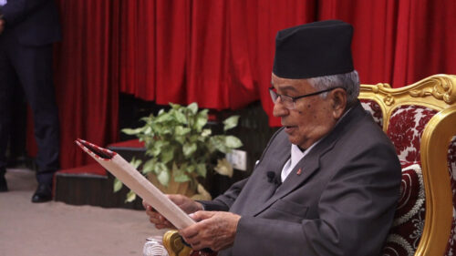 हज कार्यलाई व्यवस्थित बनाउन प्रवन्ध मिलाउन आवश्यकः राष्ट्रपति पौडेल