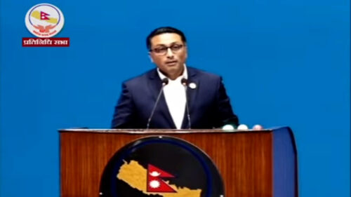 ‘मेरो नछुटोस् है’ भनेर अर्थमन्त्रीसँग संसदमै कानेखुसी गर्नुपर्ने अवस्था छः उपसभापति वाग्ले
