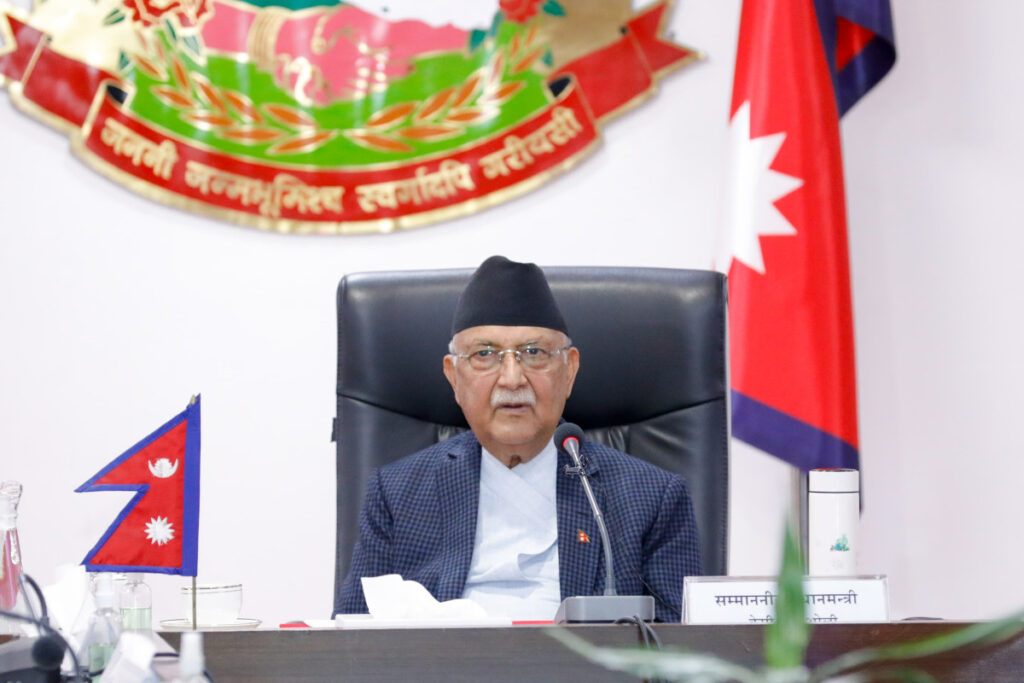 कार्यक्रममा नआउनेहरुलाई रेकर्ड हेरेर आगामी कार्यक्रमदेखि नबोलाउनूः प्रधानमन्त्री