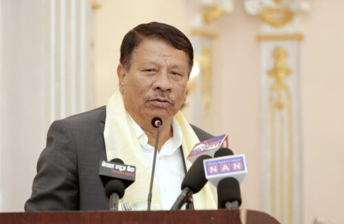 लोकतन्त्र विरुद्ध एक थरी मानिसहरू भ्रम फिँजाउन लागि परेका छन् : उपप्रधानमन्त्री सिंह