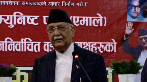 ‘रैति बन्न तयार’ समूह सक्रिय छ, प्रतिवाद गरौँः प्रधानमन्त्री ओली