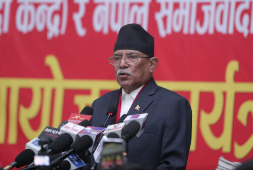 समाजवादी क्रान्तिको तयारीको लागि आवश्यक कम्युनिस्ट एकताको प्रक्रियामा अघि बढेका छौँः अध्यक्ष दाहाल
