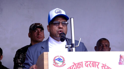 हिमाल जोगाउन जलवायु परिवर्तनका असर न्युनिकरणका लागि प्रतिवद्धताका साथ लागौँः मन्त्री पाण्डे