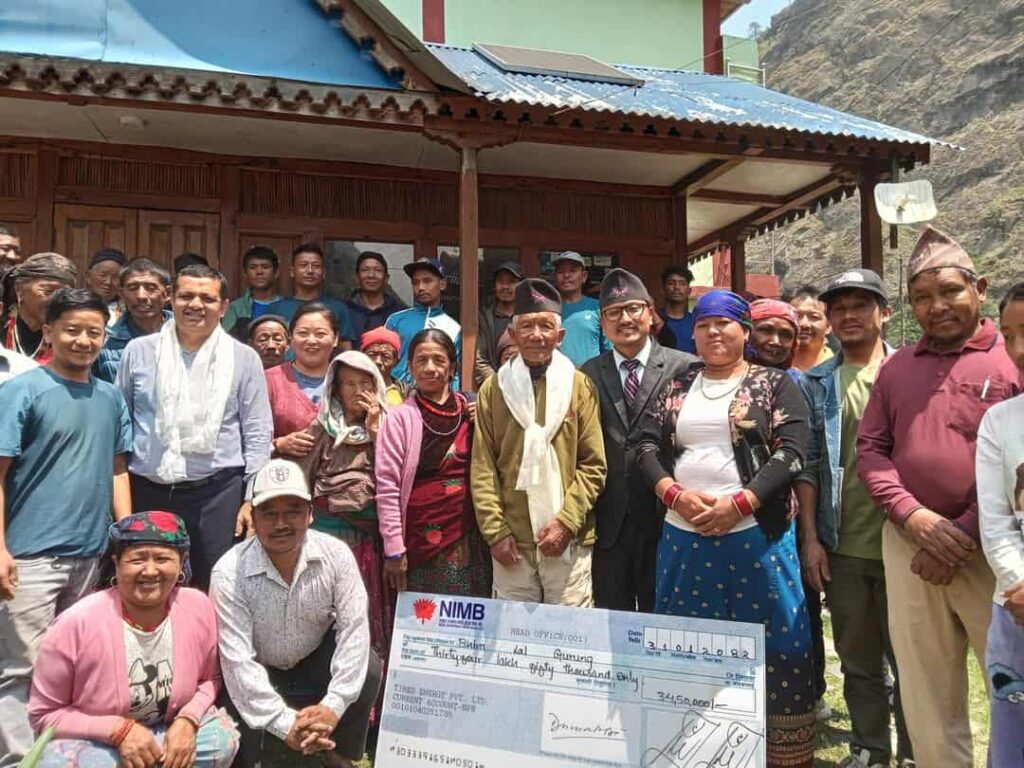 उत्तरी गोरखामा बूढीगण्डकी जलविद्युत आयोजनाको मुआव्जा वितरण सुरु