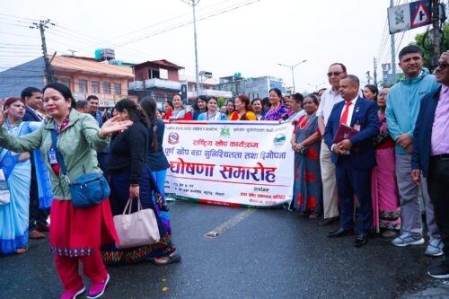 पोखरा महानगरपालिका वडा नम्बर ८ ‘पूर्ण खोप सुनिश्चितता तथा दिगोपना वडा’ घोषणा