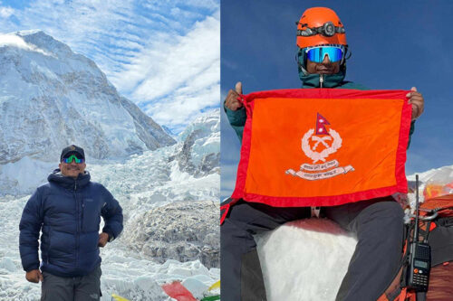 सशस्त्र प्रहरी सहायक निरीक्षक दन्तबहादुर पुगे सगरमाथा