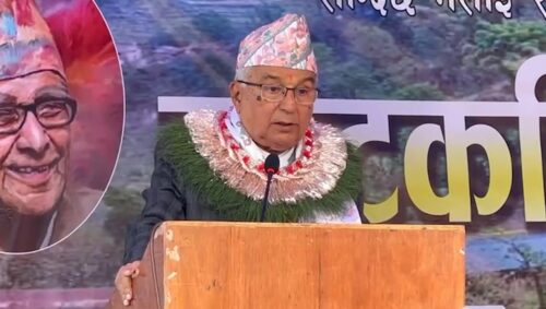 राष्ट्रपति पौडेलद्वारा भाषा, साहित्य र संस्कृतिको संरक्षणमा जोड, राष्ट्रकवि घिमिरेको शालिक अनावरण